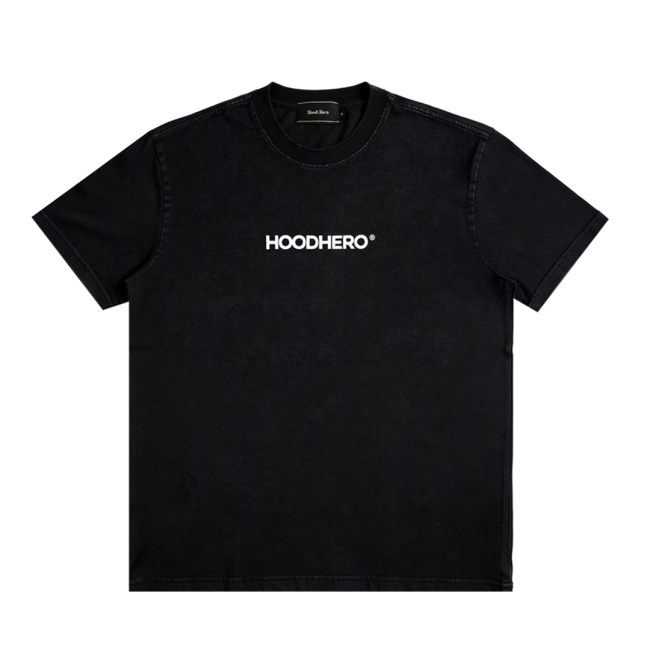 street peak black tee